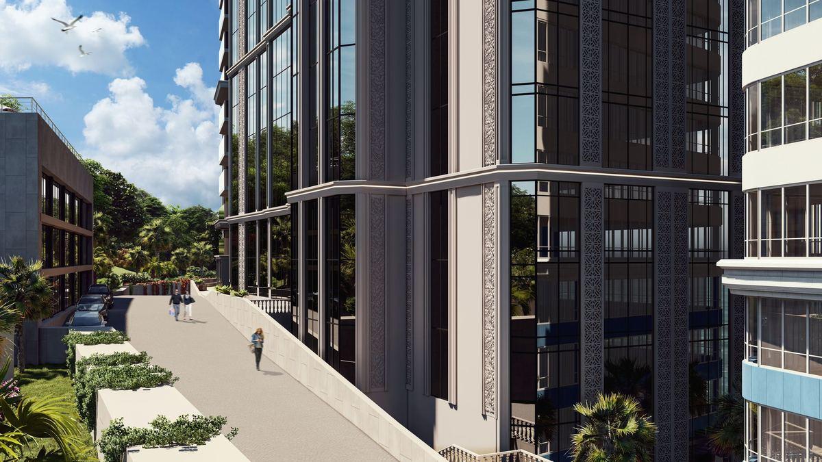 Фасад — панорама